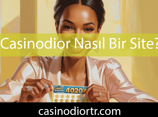 Casinodior nasıl bir site olduğunu alenen gösteren formattadır.