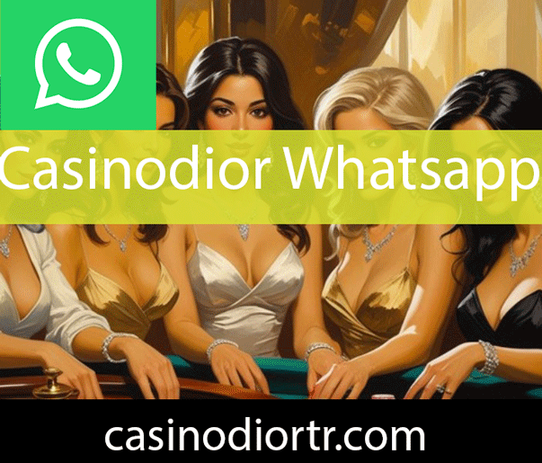 Casinodior whatsapp yardımını benzersizce takdim etmektedir.